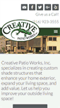 Mobile Screenshot of creativepatio.com